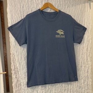Steel Blue Men's T-Shirt, Shark Valley Everglades National Park